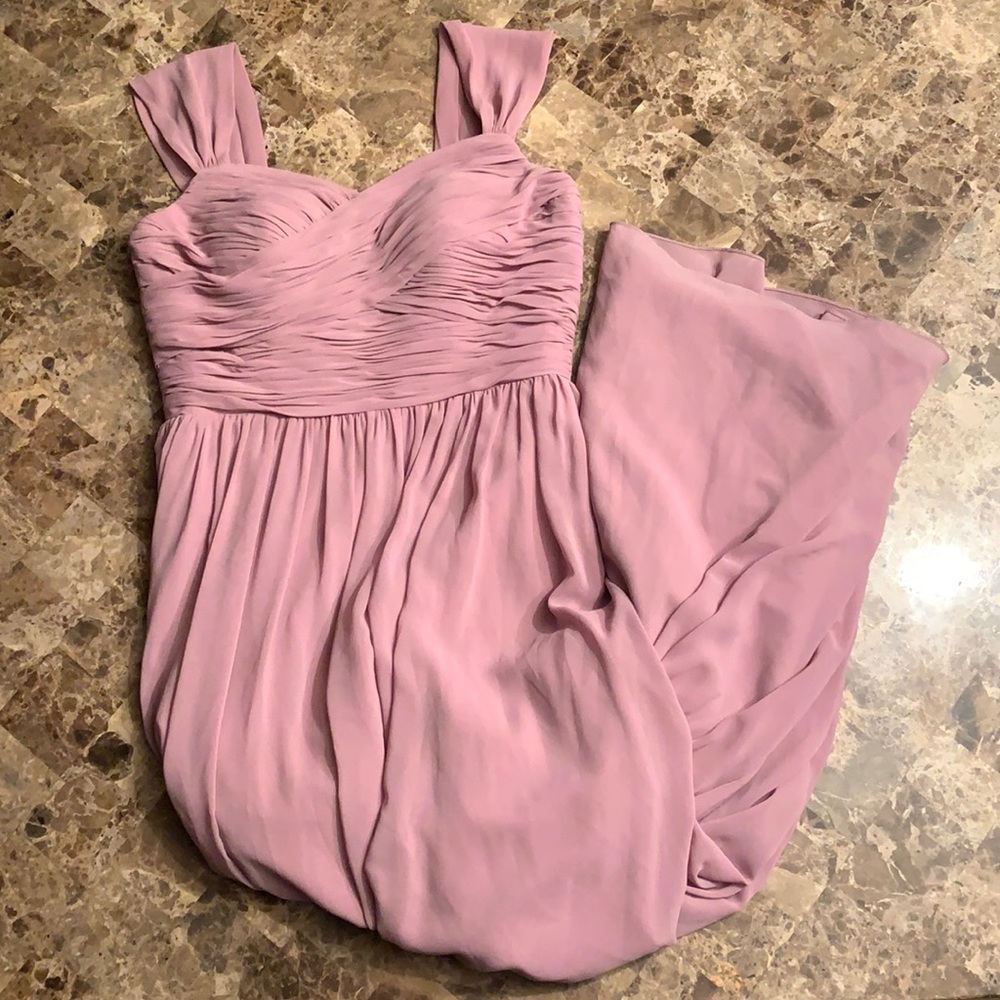 Azazie dress, mauve, size 8